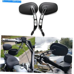 Mirror n[[_rbh\we[W\tgNVbN̂߂̃I[goCGbWJbgTCh~[ Motorcycle Edge Cut Side Mirrors For Harley Davidson Heritage Softail Classic