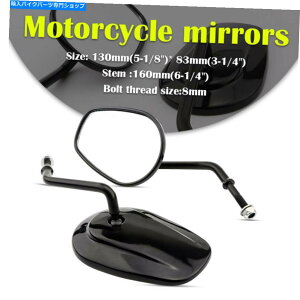 Mirror HMMOTOR�I�[�g�o�C���A�r���[�~���[�n�[���[�_�r�b�h�\���i�C�g���b�h�X�y�V����VRSCDX HMmotor Motorcycle Rearview Mirrors For Harley-Davidson Night Rod Special VRSCDX�y���s�A���i�z