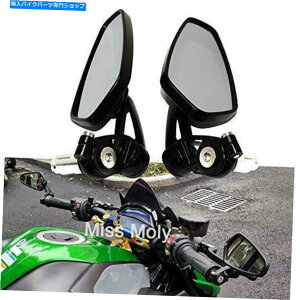Mirror I[goCo[GhTCh~[7/8 "22mmA~nho[o[obN Motorcycle Bar End Side Mirrors 7/8" 22mm Aluminum Alloy Handlebar Rearview
