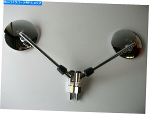 Mirror VChrome Suzuki~[TS GT GSX GS GT750 GS550 GN TS50 VL125 GT185 T250 RE5 NEW CHROME SUZUKI MIRRORS TS GT GSX GS GT750 GS550 GN TS50 VL125 GT185 T250 RE5