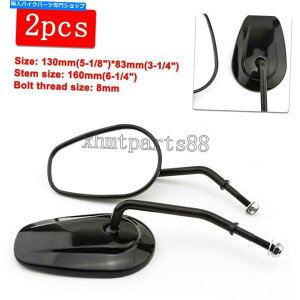 Mirror n[[_rbh\Xg[gOCh[hLO\tgpI[goCobN~[ Motorcycle Rearview Mirrors For Harley Davidson Street Glide Road King Softail