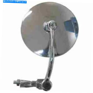 Mirror ~[NEh܂͉Eo[Gh^CvE}[Nt~[NEh Mirror Chrome Round Left Or Right Bar End Type E-Marked Mirror Chrome Round
