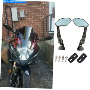 Mirror XYLGSX-R1000̂߂̃ubNI[goC̃obN~[750 600 Hayabusa 1300 US Black Motorcycle Rearview Mirrors For Suzuki GSX-R1000 750 600 Hayabusa 1300 US