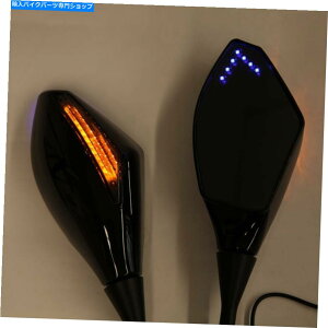 Mirror GSX-R600 GSXR 750I[goCLEDAr[~[JX^~[ For Suzuki GSX-R600 GSXR 750 Motorcycle LED Rear View Mirrors Custom Mirrors