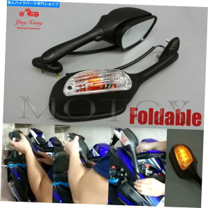 Mirror ���GSXR600 / 750/1000 2006-2019 K6 K11�̂��߂̉�]�\�Ȕw�ʐ}�T�C�h�~���[�t�B�b�g Rotatable Rear View Side Mirror Fit For Suzuki GSXR600/750/1000 2006-2019 K6 K11�y���s�A���i�z