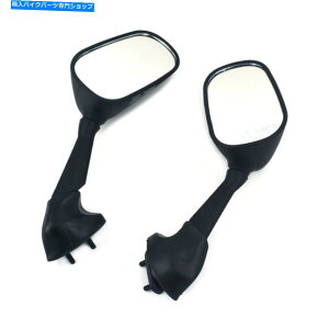 Mirror YZF R6R R6 2006 2007�I�[�g�o�C�v���X�`�b�N�u���b�N�p�o�b�N�T�C�h�~���[ Rearview Side Mirrors For YZF R6R R6 2006-2007 Motorcycle Plastic Black�y���s�A���i�z