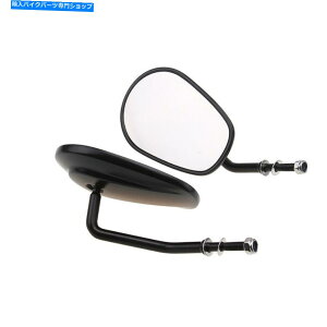 Mirror }n̂߂8mm / 10mm̃XbhtBbgtĂ2×I[goCAr[~[KX 2 x Motorcycle Rear View Mirror Glass with 8mm/10mm Thread Fit For Yamaha