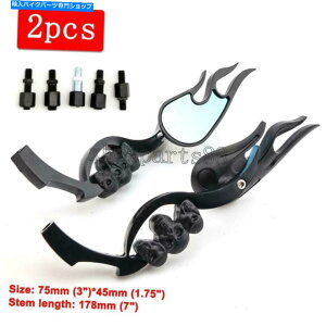 Mirror Harley Davidson Street Glide Road King Susfail Dyna�̂��߂̃u���b�N�I�[�g�o�C�̃~���[ Black Motorcycle Mirrors For Harley Davidson Street Glide Road King Softail Dyna�y���s�A���i�z
