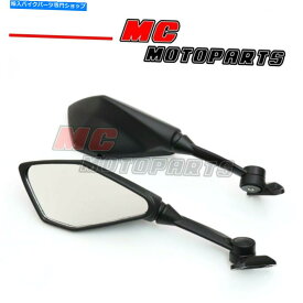 Mirror アフターマーケットブラックエマークサイドミラーフィット川崎忍者300R 13-16 NINJA ZX-6R Aftermarket Black eMark Side Mirrors Fit Kawasaki Ninja 300R 13-16 Ninja ZX-6R