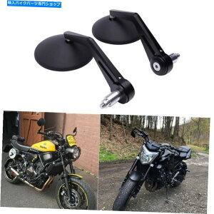 Mirror }nMT 07 MT-09 / YAMAHA XSR900pubNI[goC7/8 "o[GhTCh~[" Black Motorcycle 7/8" Bar End Side Mirrors For Yamaha MT 07 MT-09/Yamaha XSR900