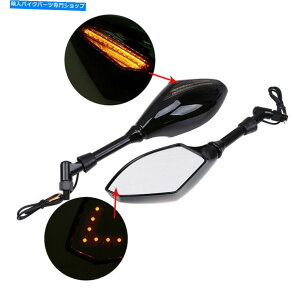 Mirror I[goC̃TCh~[LED^[MCB1000R / CB1300 / CB600 HORNET Motorcycle Side Mirrors LED Turn Signal For Honda CB1000R/CB1300/CB600 Hornet