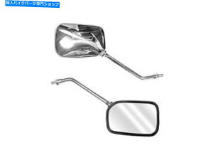 Mirror oCL[gI[goCoCNjo[T~[NVbNJX^10mmXbhyA Bikeit Motorcycle Bike Universal Mirror Classic Custom 10mm Thread Pair