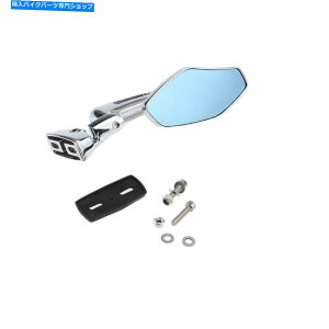 Mirror z_̉̎]Ԃ̂߂2×I[goC̃TCh~[KX̃vX`bN_ChtBbg 2 x Motorcycle Side Mirror Glass Plastic Diamond Fit For Honda Dirt Bikes