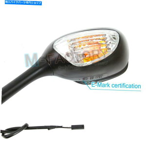 Mirror GSXR1000 05-08 GSXR 600 750 06-10 e-Mark Black Rearview Side Mirrors For Suzuki GSXR1000 05-08 GSXR 600 750 06-10