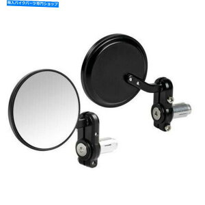 Mirror yA~j~[A~jEGho[JtF[T[XNu__jG Pair Mini Mirrors Aluminum End BAR Cafe Racer Scrambler lampa Dernier
