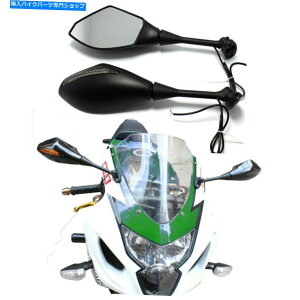 Mirror z_CBR250R CBR500R CBR300R CBR600RR CBR1000RRpI[goCLEDTCh~[CBR600RR Motorcycle LED Side Mirrors For Honda CBR250R CBR500R CBR300R CBR600RR CBR1000RR