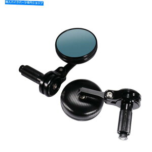 Mirror �y�A�I�[�g�o�C�~�jCNC�n���h���o�[�G���h�~���[�n���h���o�[�T�C�h���A�r���[�~���[ Pair Motorcycles Mini CNC Handle Bar End Mirrors Handlebar Side Rearview Mirrors�y���s�A���i�z