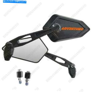 Mirror �~���[�~���[�X�g���[�g�J�[�{�����b�N�I�����W���SKTM 990 1190�A�h�x���`���[R MSC MIRRORS MIRROR STREET CARBON LOOK ORANGE LOGO KTM 990 1190 ADVENTURE R MSC�y���s�A���i�z