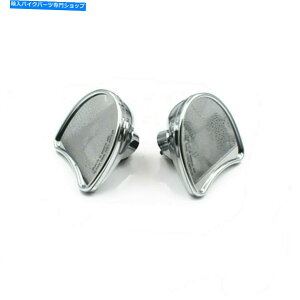 Mirror 96-13n[[Flht Flhx Flhtk̂߂2{̃I[goC̍LptFAO}Eg~[ 2x Motorcycle Wide Angle Fairing Mount Mirrors For 96-13 Harley FLHT FLHX FLHTK