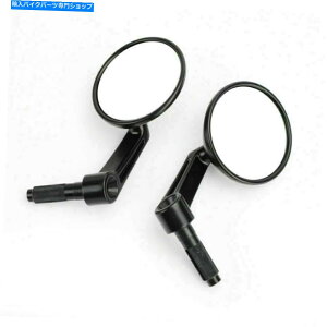 Mirror 7/8 "rbgA~I[goCXN[^[nhnhnh_GhTCu~[yACA 7/8" Billet Aluminum Motorcycle Scooter Handle Bar End Rearview Mirrors Pair CA