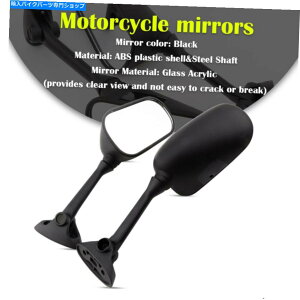 Mirror �X�Y�LGSXR600 GSXR750 2004 2005�̂��߂�2�s�[�X�̃I�[�g�o�C�̃o�b�N�T�C�h�r���[�~���[ 2Pcs Motorcycle Rearview Side View Mirrors For Suzuki GSXR600 GSXR750 2004 2005�y���s�A���i�z