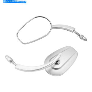 Mirror Harley Street Bob VRSCDX 2007-2017�̂��߂�8mm�̃o�b�N�r���[�T�C�h�~���[�t�B�b�g 8mm Rearview Side Mirrors Fit For Harley Street Bob VRSCDX 2007-2017�y���s�A���i�z