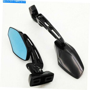 Mirror 97-09GSX-R600 750 1000̂߂̃I[goC̍̃obN[u~[ Motorcycle Black Rearview Mirrors For 97-09 Suzuki GSX-R600 750 1000 Hayabusa