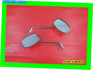 Mirror z_X[p[JuC100 C110 C125 2006-2021N[~[Zbg//ǂi// Honda Super Cub C100 C110 C125 2006-2021 Chrome Mirror Set // Good Quality//