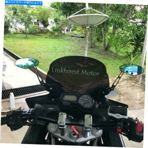 Mirror XYLGSXR 600̂߂̃I[goCAr[~[600 750uTX[Nu[ Motorcycle rear view mirrors for Suzuki GSXR 600 750 1000 Hayabusa Smoke Blue