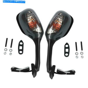 Mirror Reuctive Mirrors LED Suzuki GSXR600 750 2006-15 GSXR1000 05-15 Rearview Mirrors LED Turn Signals For Suzuki GSXR600 750 2006-15 GSXR1000 05-15