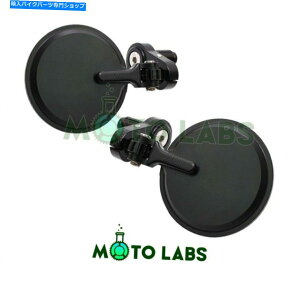 Mirror YAMAHA FZ07 MT-09 YP250 YP400p80mmobNr[Eho[GhTCh~[ 80mm Rearview Round Bar End Side Mirrors For Yamaha FZ07 MT-09 YP250 YP400