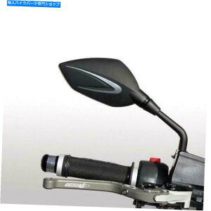 Mirror ~[yAAr[I[goCƃXN[^[Vtg686ubNGNXga10mm Mirror Pair Rear View Motorcycle and Scooter Chaft IN 686 Black Extra Diam 10mm