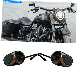 Mirror Harley Road King Special Reactive Mirrors Long Stem Style Black�t�����^��G For Harley Road King Special Rearview Mirrors Long Stem Style Black Full Metal G�y���s�A���i�z