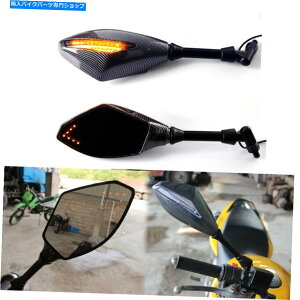 Mirror Honda CB1000RI[goCAr[~[LED^[MCWP[^[Cg For Honda CB1000R Motorcycle Rearview Mirrors LED Turn Signal Indicator Lights
