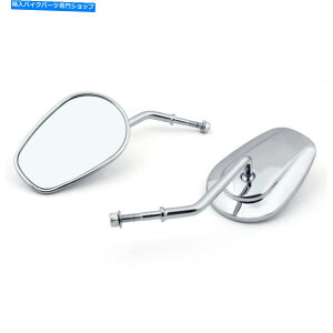 Mirror Sportster Softail Dyna UA�̂��߂̃e�[�p�[�~���[Chr Long Stem Tapered Mirrors CHR Long Stem For VRSC Touring Sportster Softail Dyna UA