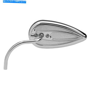 Mirror Arlen NESS M-1011̃eBAhbvN[~[ Arlen Ness M-1011 Left Side Teardrop Chrome Mirror