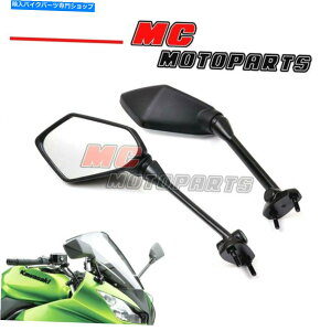 Mirror At^[}[PbgubNG}[NTCh~[tBbgE400 10-12 Z1000SX 11-13 Aftermarket Black eMark Side Mirrors Fit Kawasaki Ninja 400 10-12 Z1000SX 11-13