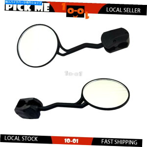 Mirror yAGhD[vX`bN܂܂܂Ԃ~[tBbgRMX250 DR350 DRZ400 DR650 Pair ENDURO PLASTIC Fold Down Mirror Fit SUZUKI RMX250 DR350 DRZ400 DR650