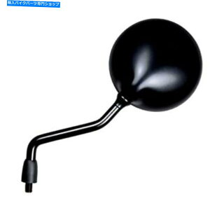 Mirror �z���_XL 1000 V Varadero 2003�p�~���[�u���b�N���E���h�E��926 / 500AVRME 926 / 500AVRME Mirror Black Round Right Hand 926/500AVRME For Honda XL 1000 V Varadero 2003�y���s�A���i�z