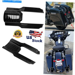 Rear Fender 7 "n[[[hLOGNgOChčBT1pAtF_[LobO 7" Rear Fender Extension Stretched Bag For Harley Road King Electra Glide US BT1