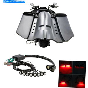 Rear Fender n[[c[O[hXg[gOChobÔ߂̃AtF_[e[Cg2014-2020 Rear Fender Tail Light For Harley Touring Road Street Glide Baggers 2014-2020