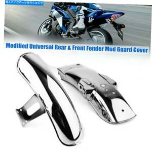 Rear Fender �I�[�g�o�C�X�N�[�^�[�͌㕔���t�����g�t�F���_�[�X�v���b�V���v���[�t�}�b�h�K�[�h�J�o�[���j�o�[�T�� Motorcycle Scooter Refit Rear&Front Fender Splash Proof Mudguard Cover Universal�y���s�A���i