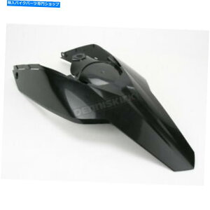 Rear Fender AcerbisubNAtF_[w /YtTChpl - 2082000001 Acerbis Black Rear Fender w/Attached Side Panels - 2082000001
