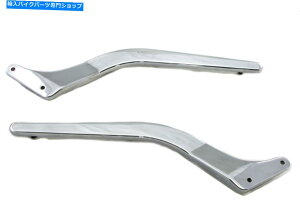 Rear Fender ���A�t�F���_�[�X�g���b�g�Z�b�g�X���[�Y�N���[���t�B�b�g�n�[���[ - �_�r�b�h�\�� Rear Fender Strut Set Smooth Chrome fits Harley-Davidson