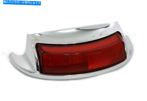 Rear Fender �Ԃ������Y���t���Ă���N����LED���A�t�F���_�[�`�b�v�n�[���[ - �_�r�b�h�\�� Chrome LED Rear Fender Tip with Red Lens fits Harley-Davidson�y���s�A���i�z