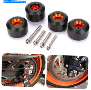 Rear Fender KTM�̂��߂�Cicmod�I�[�g�o�C�̃t�����g�����A�t�H�[�N�z�C�[���t���[���X���C�_�[�N���b�V���v���e�N�^�[1 CICMOD Motorcycle Front & Rear Fork Wheel Frame Slider Crash Protector for KTM 1�y���s�A���i