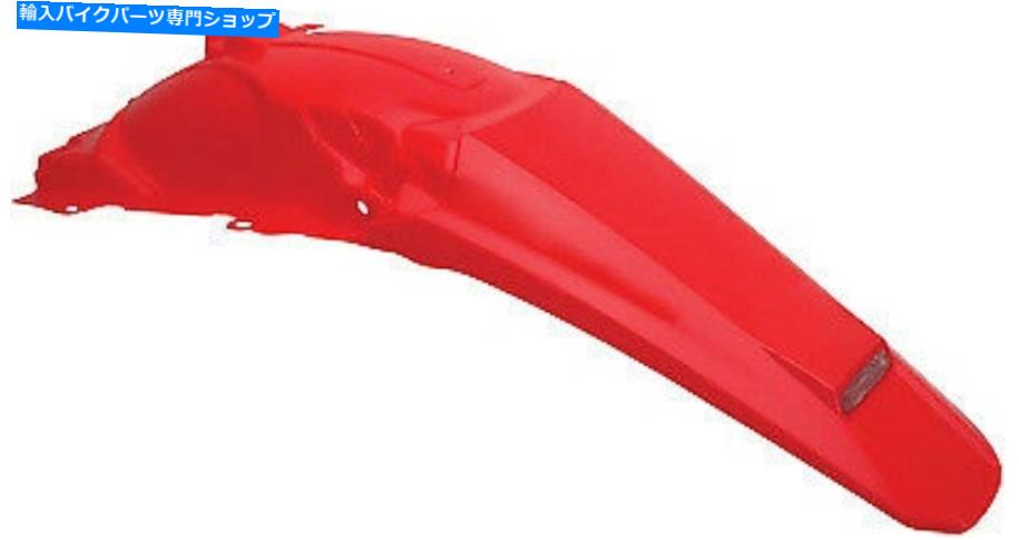 Rear Fender Acerbisリアフェンダー（赤）の部分＃2040580227 ACERBIS REAR FENDER (RED) PART# 2040580227 NEW