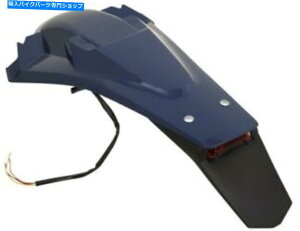 Rear Fender UFO EnduroAtF_[W / LED TaillightnXL[u[HU03388087nXNo[i UFO Enduro Rear Fender w/LED Taillight Husky Blue HU03388087 Husqvarna