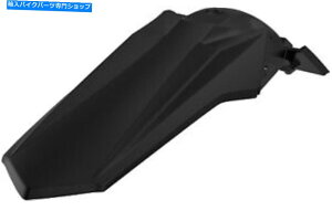 Rear Fender Polisport�u���b�N���A�t�F���_�[8554600003 Polisport Black Rear Fender 8554600003�y���s�A���i�z