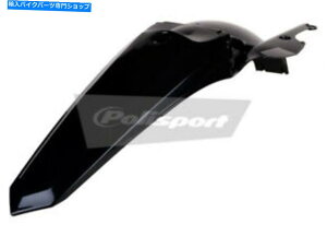 Rear Fender PolisportAtF_[ubN8579600003 Polisport Rear Fender Black 8579600003